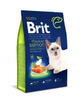 BRIT Cat Premium by Nature Sterilised salmon  L&otilde;hega steriliseeritud kassidele 8 kg
