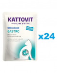 KATTOVIT Feline Diet Gastro  Pardiliha riisiga 24 x 85 g