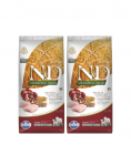 FARMINA N&D Low Grain Chicken & Pomegranate Senior Medium & Maxi 12 kg x 2