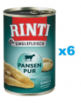 RINTI Singlefleisch Rumen Pure monoproteiinne rumeen 6x800 g