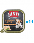 RINTI Feinest Poultry Pure&Rice tacka dr&oacute;b i ryż 11x150 g