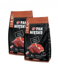 PAN MIĘSKO Veiseliha veise ja hirvega kassidele kr&otilde;buskid M 2x5 kg