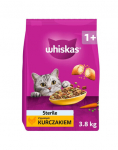 WHISKAS Sterile maitsestatud kana 3,8 kg kuiv toit kassidele