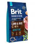 BRIT Premium By Nature Sensitive Lamb & Rice 8 kg