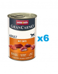 ANIMONDA GranCarno Sealiha pardiga koertele 6x400 g