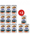 HILL'S Prescription Diet Canine w/d Diabetes Care kana 9x370 g + 3 purki TASUTA!