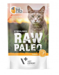 VETEXPERT RAW PALEO Sterilised turkey 100 g m&auml;rgtoit kastreeritud kassidele kalkunilihaga