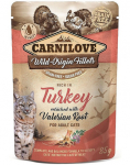 CARNILOVE Turkey & Valerian 24 x 85g kassi m&auml;rgtoitu kalkun ja palderjan
