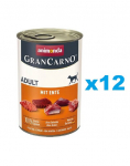 ANIMONDA GranCarno Sealiha pardiga koertele 12x400 g