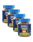 SIMPLY FROM NATURE Smart Bites kalkunitreenerid koertele 4x130 g