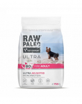 RAW PALEO Ultra Pork Mini Adult 750g v&auml;ikest t&otilde;ugu t&auml;iskasvanud koertele sea liha