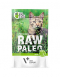 VETEXPERT RAW PALEO Sterilised game 100 g m&auml;rgtoit kastreeritud kassidele ulukilihaga