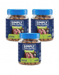 SIMPLY FROM NATURE Smart Bites hanetreenerid koertele 3x130 g