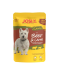 JOSERA JosiDog Mini Adult Veis ja lambaliha kastmes 100 g niisket toitu koertele