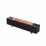 Aeno AFH0002S Premium ECO Smart kaminaefektiga konvektor &otilde;huniisutiga, 2000 W, must