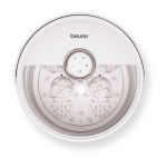 Beurer FB 55 kokkupandav shiatsu jalavann, 800 W, beež