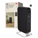 Mill Gentle Air WiFi 1500W &otilde;liradiaator, must