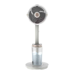 Shark FlexBreeze Pro Mist FA300WHEU kaasaskantav ventilaator, valge