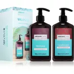Arganicare Argan Oil Set Kinkekomplekt kuivadeleja kahjustatud juustele 1 tk