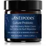 Antipodes Culture Probiotic Night Recovery Water Cream Intensiivne elustav &ouml;&ouml;kreem probiootikumidega 60 ml