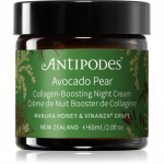 Antipodes Avocado Pear Collagen-Boosting Night Cream Toitev &ouml;&ouml;kreem n&auml;ole 60 ml