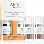 Apis Natural Cosmetics Exfoliation Home Care komplekt intensiivselt taastav ja nahka pinguldav 2x15 ml