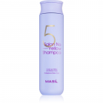 MASIL 5 Salon No Yellow Lilla &scaron;ampoon kollaste toonide neutraliseerimiseks 300 ml