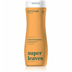 Attitude Super Leaves Volume & Shine Looduslik &scaron;ampoon detoksifitseeriva toimega 473 ml