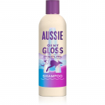 Aussie Oh My Gloss Shampoo &Scaron;ampoon s&auml;ravate ja pehmete juuste jaoks 300 ml