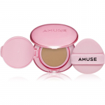 AMUSE Dew Power Vegan Cushion Kauap&uuml;siv jumestuskreemik&auml;sn kirgastava ja siluva efektiga varjund 04 Tan 15 g