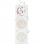 Bieco Print Set with Hanging Picture Frame beebi k&auml;e- ja jalaj&auml;lgede tegemise komplekt 55 x 18 x 1 cm