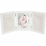 Bieco Impression Set with Picture Frame beebi k&auml;e- ja jalaj&auml;lgede tegemise komplekt 44 x 19 x 1 cm