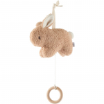 Bieco Musical Toy Bunny Fine kontrastne rippuv m&auml;nguasi meloodiaga 1 tk