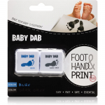Baby Dab Foot & Hand Print Blue & Grey v&auml;rv laste k&auml;e- ja jalaj&auml;ljendite tegemiseks 2 tk