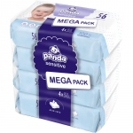 BELLA Baby Happy Panda Beebi salvr&auml;tikud 4x56 tk