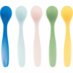Badabulle Baby Spoons lusikas 4 m+ 5 tk