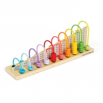 Bigjigs Toys Rainbow Abacus loendur 3y+ 56 tk