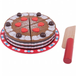 Bigjigs Toys Chocolate Cake aktiveeriv m&auml;nguasi 3y+ 1 tk