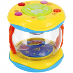 Bam-Bam Music Toy Silicone Bamboo Puzzle aktiveeriv m&auml;nguasi meloodiaga 18m+ Funny Drum 1 tk