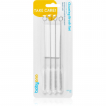 BabyOno Take Care Straws and Tubes Cleaning Brushes puhastushari 4 tk