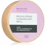 BrushArt Accessories Brush & Sponge cleansing soap Puhastav seep kosmeetikapintslitele Refill 40 g