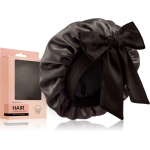 BrushArt Hair Adjustable Satin Bonnet Juukseturban juustele Chocolate Brown 1 tk