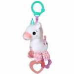 Bright Starts Sparkle & Shine kontrastne rippuv m&auml;nguasi 0 m+ Unicorn 1 tk