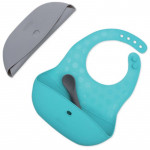 BBL&Uuml;V P&ouml;ket pudip&otilde;ll lusikaga Grey/Aqua 2 tk