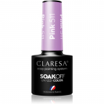 Claresa SoakOff UV/LED Color Balloon Journey Geelk&uuml;&uuml;nelakk varjund Pink 511 5 g