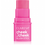 Claresa Cheek 2 Cheek Kreemjas p&otilde;sepuna pulgakujuline varjund 01 Candy Pink 6 g