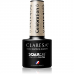 Claresa SoakOff UV/LED Color Celebration Geelk&uuml;&uuml;nelakk varjund 6 5 g