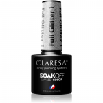 Claresa SoakOff UV/LED Color Full Glitter Geelk&uuml;&uuml;nelakk varjund 1 5 g