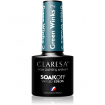 Claresa SoakOff UV/LED Color Green Winks Geelk&uuml;&uuml;nelakk varjund 2 5 g