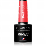 Claresa SoakOff UV/LED Color Rainbow Explosion Geelk&uuml;&uuml;nelakk varjund Red 400 5 g